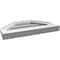 Ekena Millwork Octagonal Top Surface Mount PVC Gable Vent w/ 2"W x 2"P Brickmould Sill Frame, 20"W x 12"H GVPOT20X1203SF - alternate 5